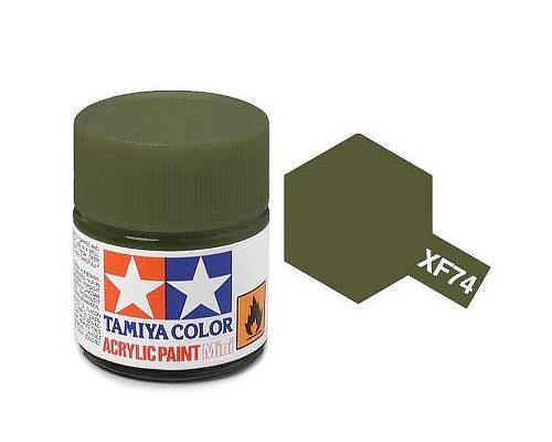 Tamiya Peinture Mini XF74 Olive Drab JGSDF Mat 81774