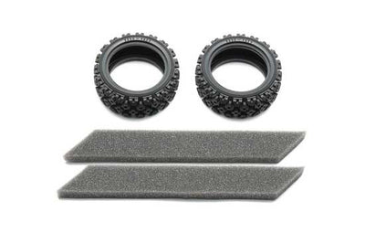 TAMIYA Pneus rally block Soft 26mm (x2) 54861