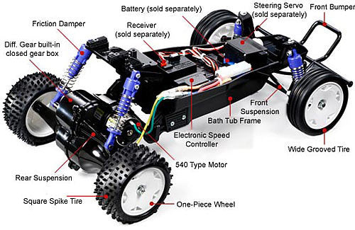 Tamiya Rising Fighter 2WD KIT 58416