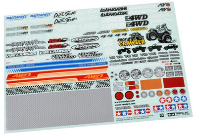 Tamiya Sticker Sponsors Off Road 54630