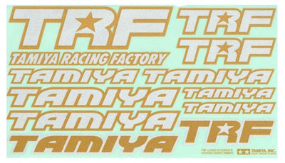 Tamiya Stickers B Or/Argent TRF 49239