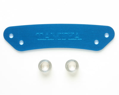 Tamiya Support Pare-choc Aluminium bleu TT01 53682