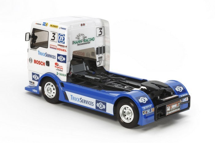 Tamiya Camion MAN TGS Team Hahn Racing TT-01E KIT 58632