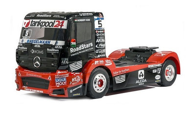 Tamiya TT-01E Camion Mercedes Actros TankPool24 MP4 KIT 58683