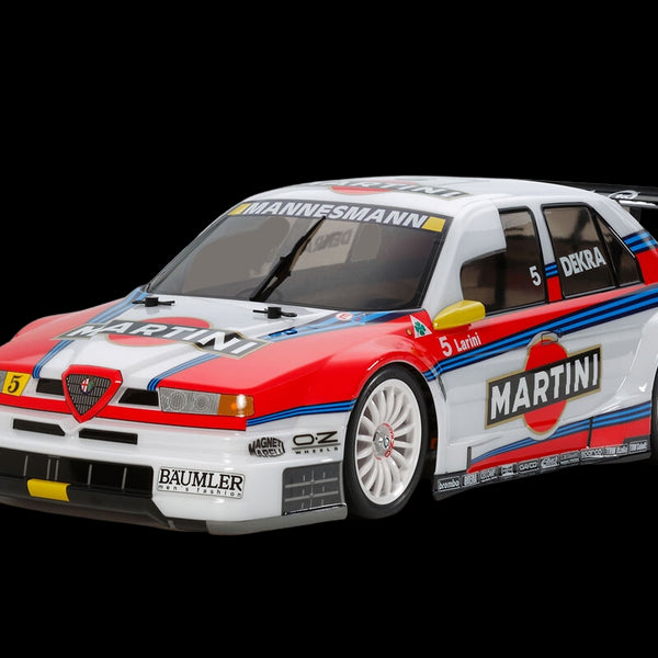 ホビーラジコン Tamiya Alfa Romeo 155 V6 TI TT-02 Alfa 155 V6 Martini TT02, Kit - TAMIYA 58606