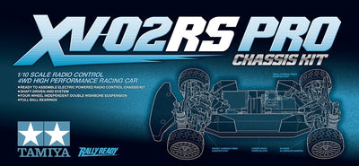 Tamiya XV-02 RS Pro chassis KIT 58726