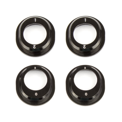 Team Associated Inserts de Différentiel Alu B6.1 (x4) 91793