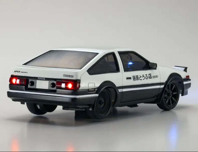 Kyosho First Mini-Z RWD Initial-D Toyota Sprinter Trueno AE86 RTR 66617A