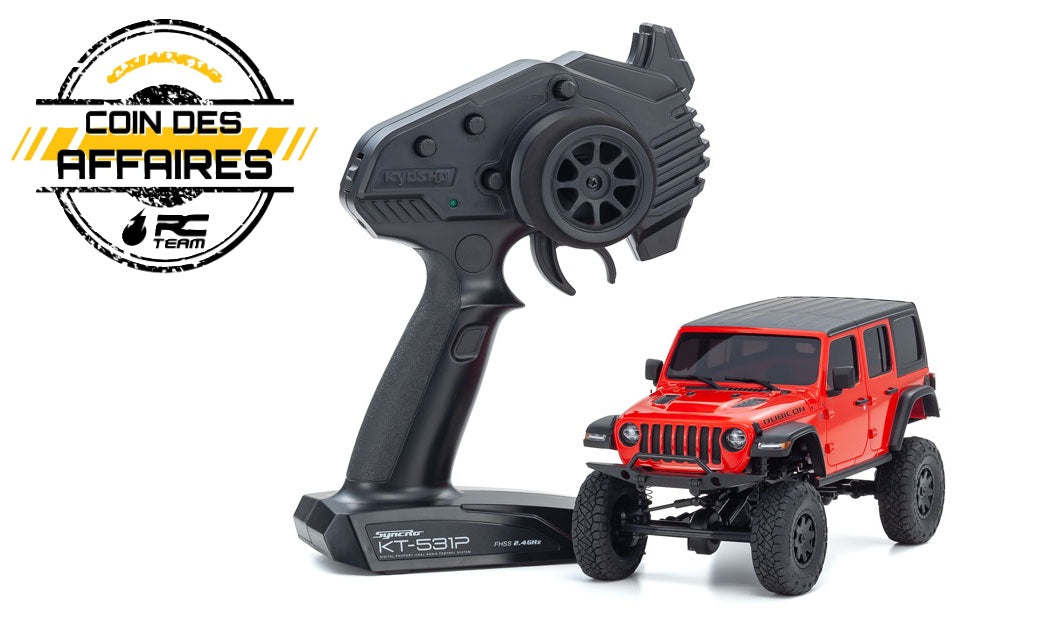 CDA Kyosho Mini-Z 4X4 MX-01 Jeep Wrangler Rubicon RTR