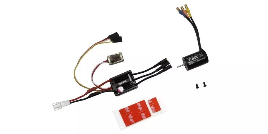 Kyosho Combo Brushless Moto Hanging On Racer GPW23
