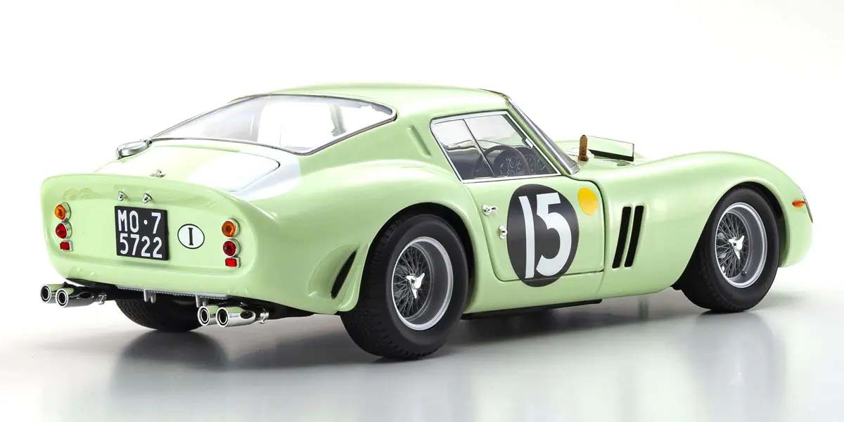 Kyosho Diecast Ferrari 250 GTO Goodwood Tourist Trophy 1/18 KS08438C