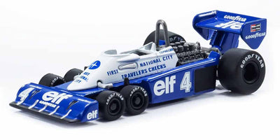 Kyosho Diecast Tyrrell P34 1977 No4 1/64 KS07038B4