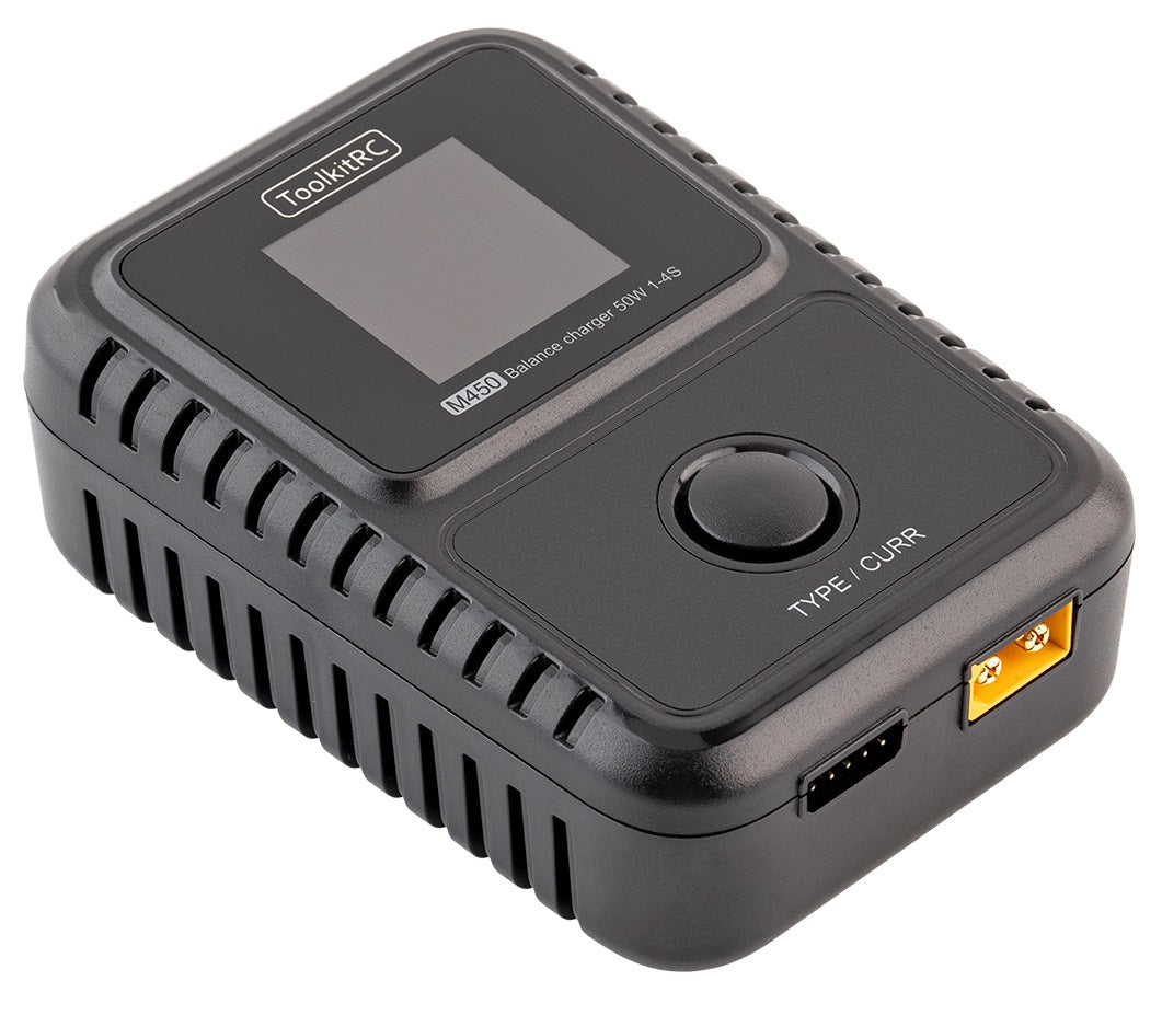 ToolkitRC Chargeur M450 1-4S 5A 50W AC TK13300