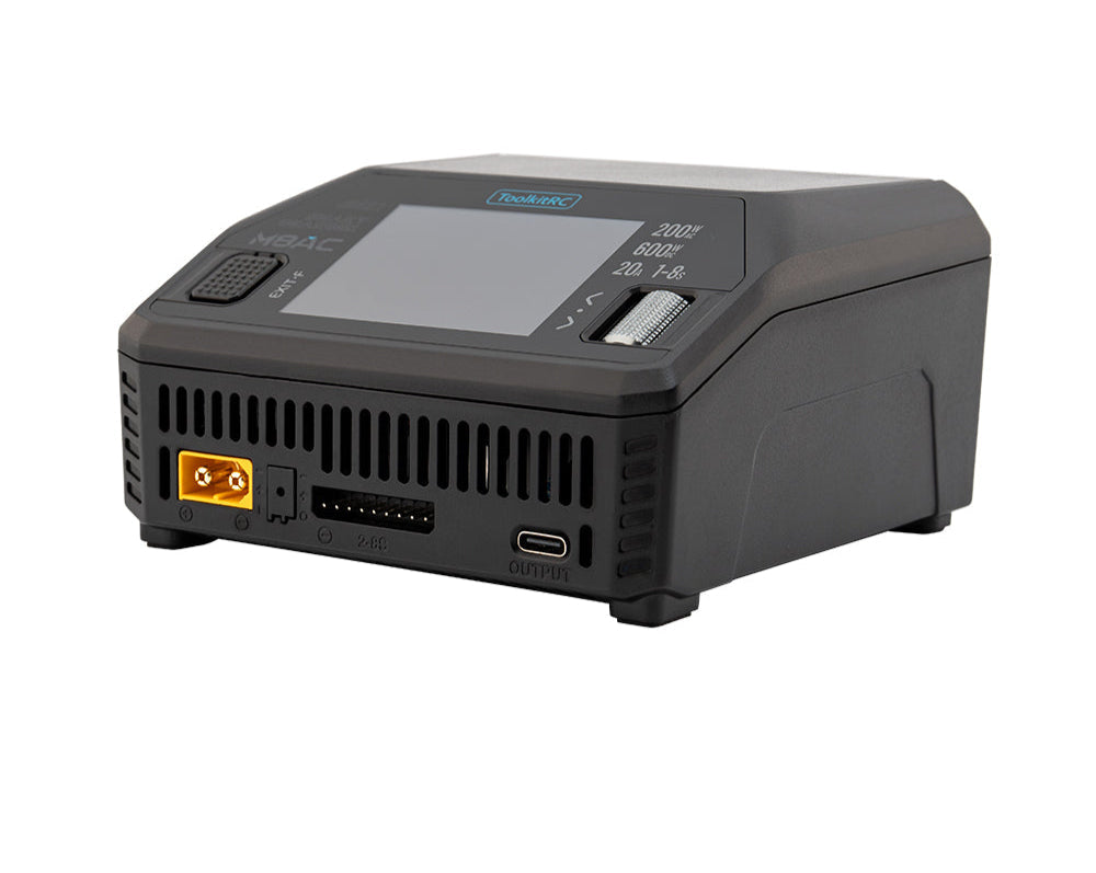 ToolkitRC Cargador M8AC 1-8S 20A 200W AC/DC TK14000