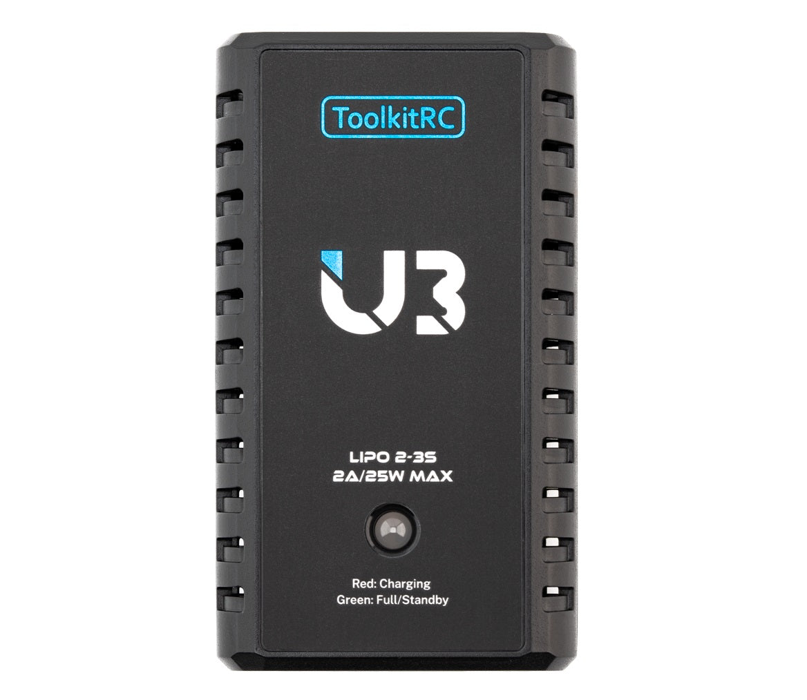 ToolkitRC U3 Lipo 2-3S 2A USB-C Charger TK13400