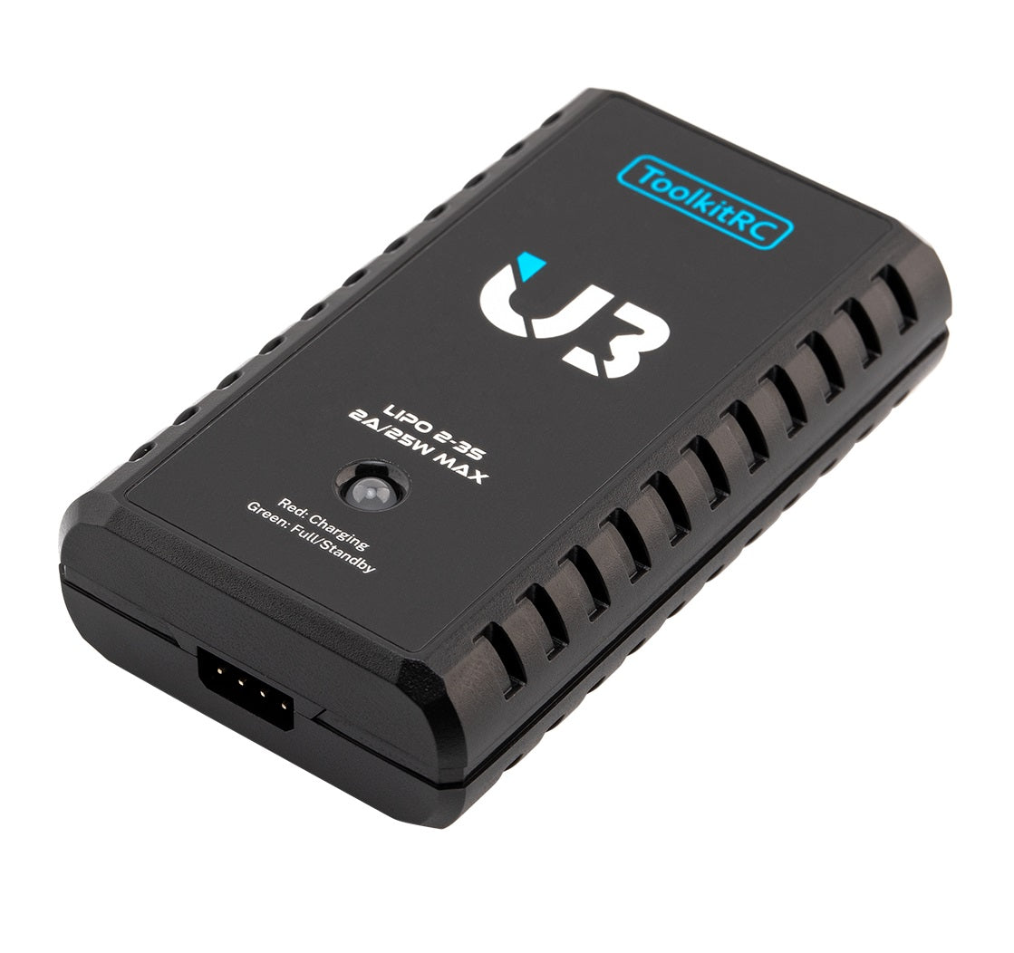 ToolkitRC U3 Lipo 2-3S 2A USB-C Charger TK13400