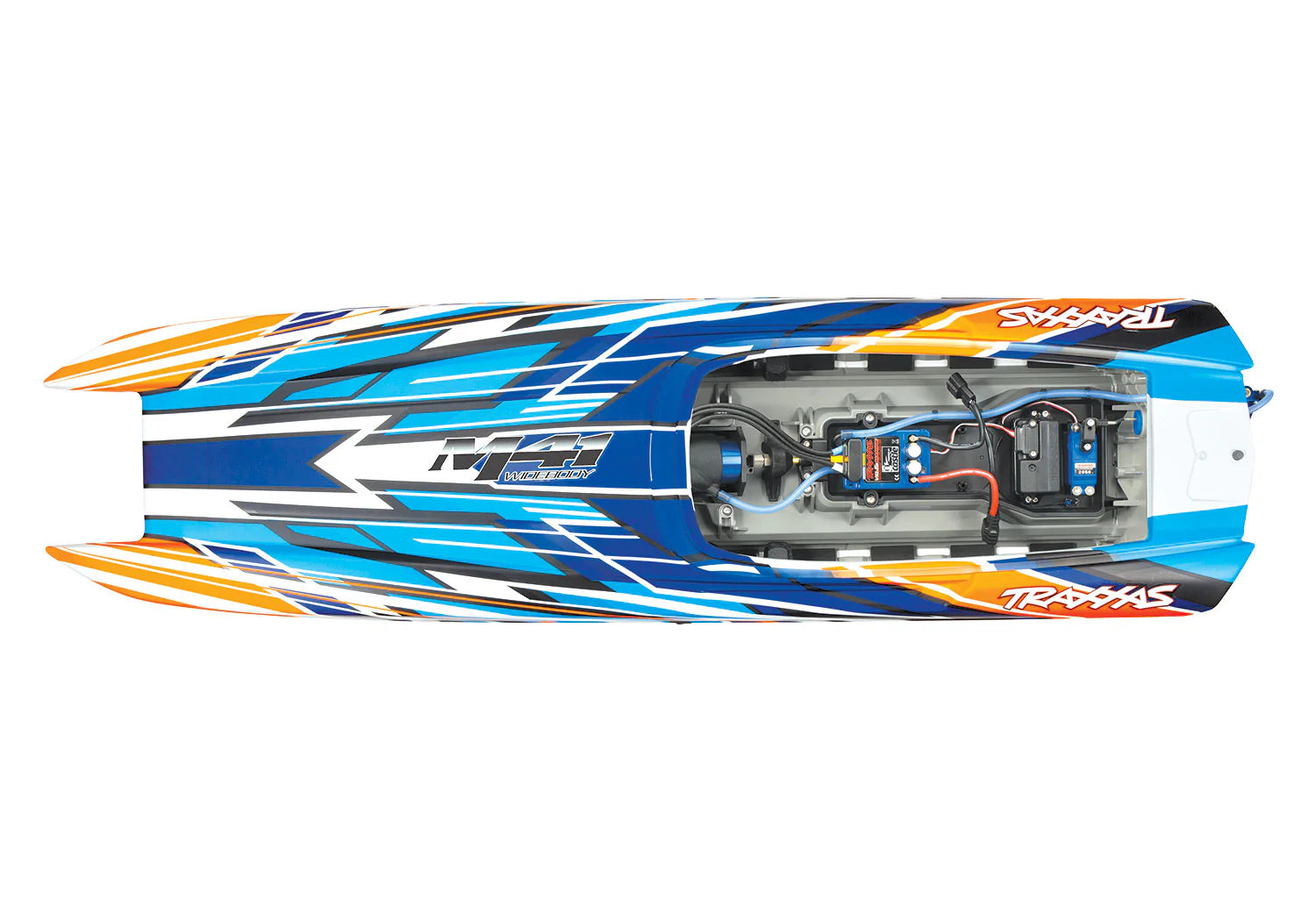 Traxxas Catamaran DCB-M41 Widebody Vxl-6s TSM RTR 57046-4