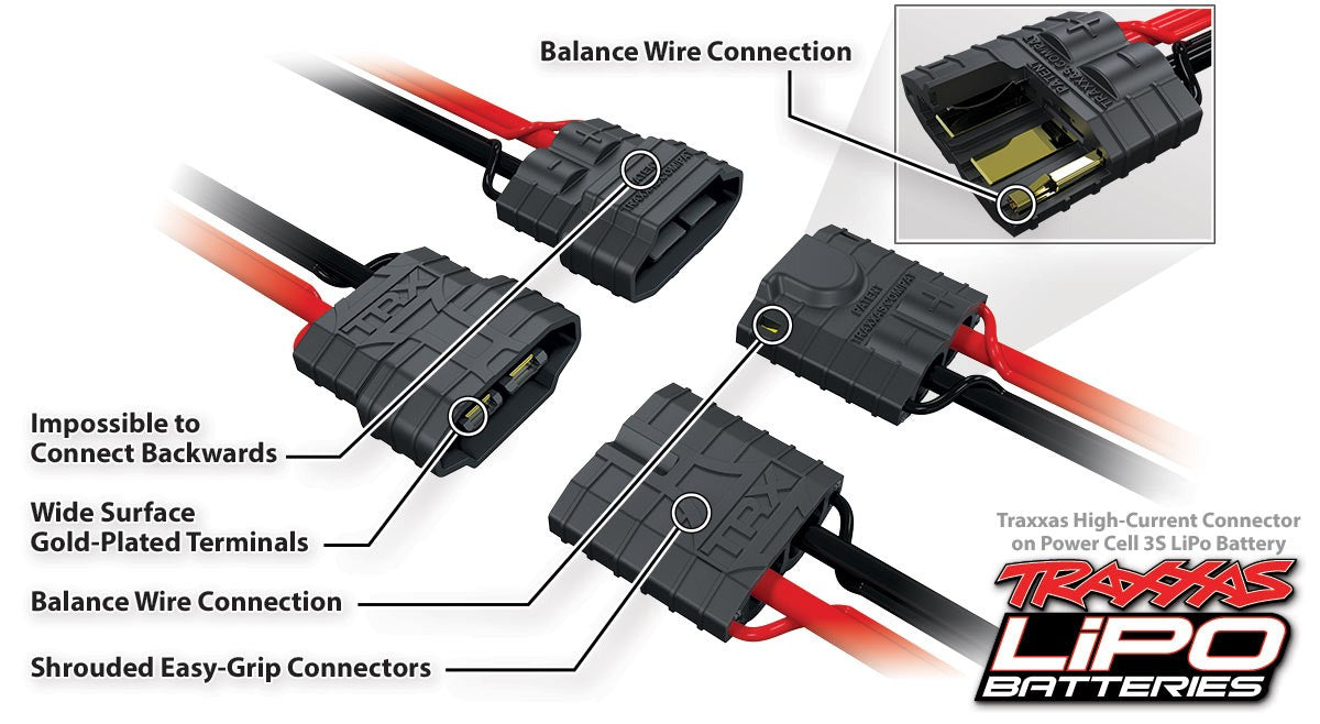 Traxxas Accu lipo ID 7.4V 25C 2200 mah 2820X