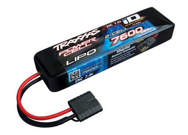 Traxxas Accu lipo 7.4V 25C 7600 mah ID 2869X