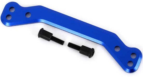 Tendeur Arrière Réglable Traxxas - Acier Dur + Embouts Aluminium Bleu - Pour Slash, Rustler, Hoss, Stampede