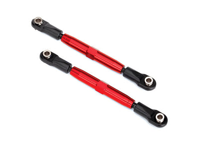 TRAXXAS Biellette Aluminium Rouge 73 mm (x2) 3644R