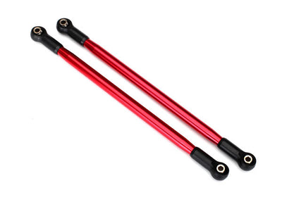 Traxxas Biellettes de suspension aluminium arrière ROUGE (x2) 8542R