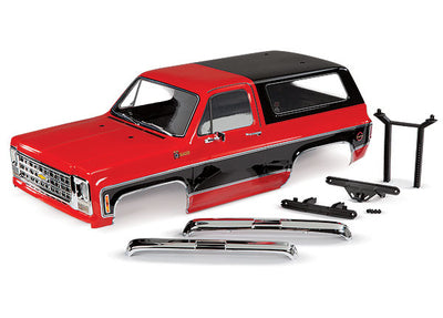 Traxxas Carrosserie Chevrolet Blazer Rouge/Noir TRX-4 8130R