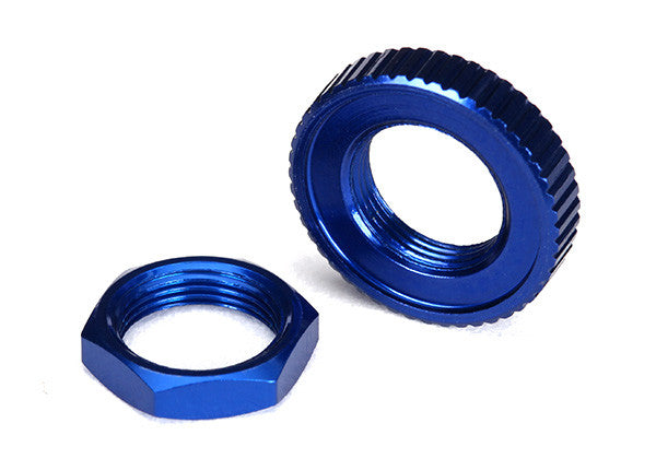 Traxxas Ecrou de Sauve-Servo Alu Bleu 4-Tec 2.0 8345