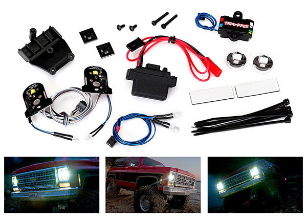 Traxxas kits d'éclairage + Alimentation LED TRX-4 Blazer 8038