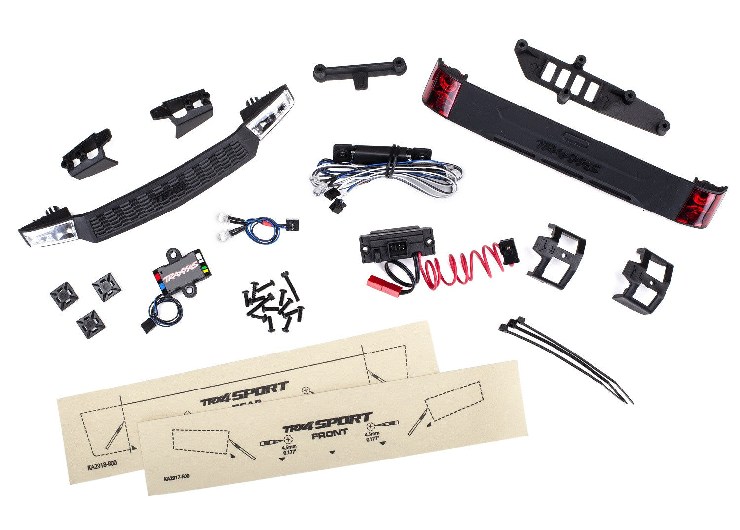 Traxxas kits d'éclairage + Alimentation LED TRX-4 Sport 8085