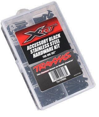 Traxxas Kit Visserie complet Noir inoxydable XRT 7998X