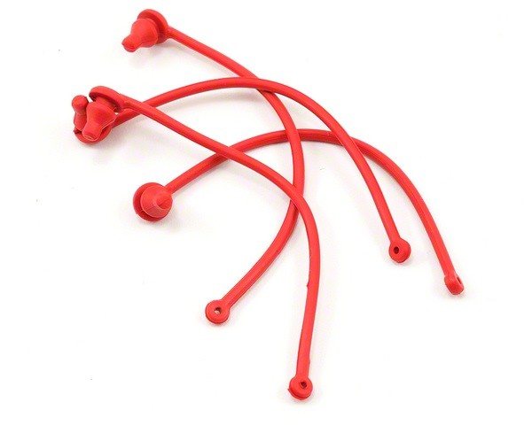 TRAXXAS - Maintien clips de carrosserie Rouge - 5752