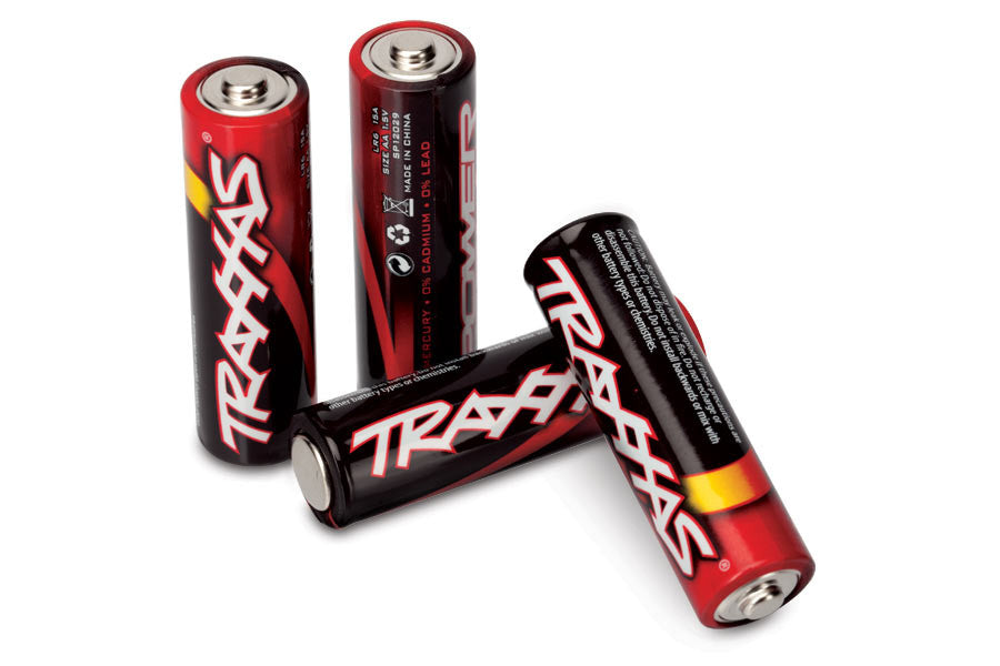 Traxxas Piles Alkaline AA R6 (x4) 2914