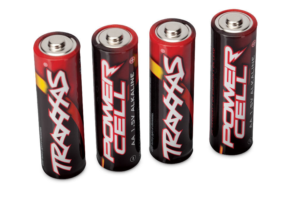 Traxxas Piles Alkaline AA R6 (x4) 2914