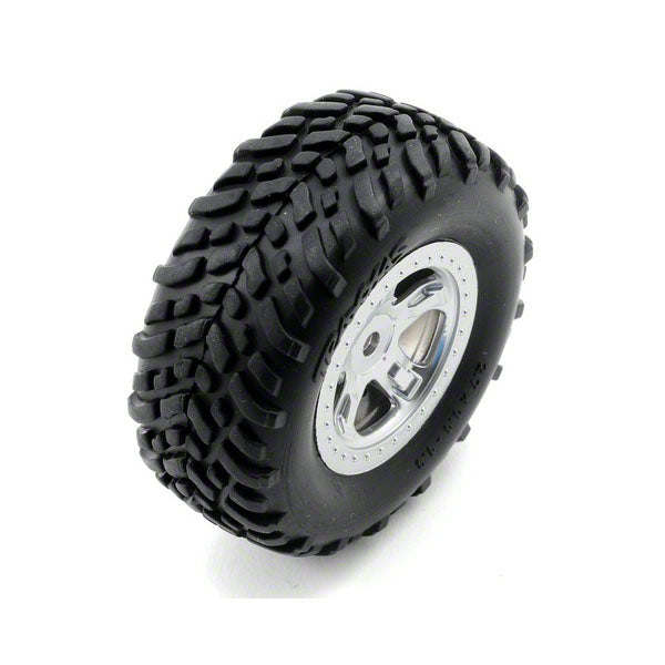 TRAXXAS - Pneus Off-road + Jantes Satin - 7073