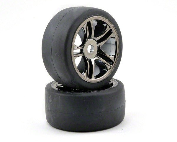 Traxxas 6471 Front Slick Tires For XO-1 - 2-Piece High Performance RC Car Tires