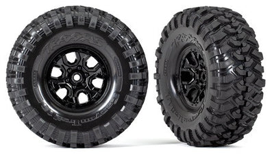 Traxxas Roue 1.9 Noir (x2) TRX4 Bronco 9272