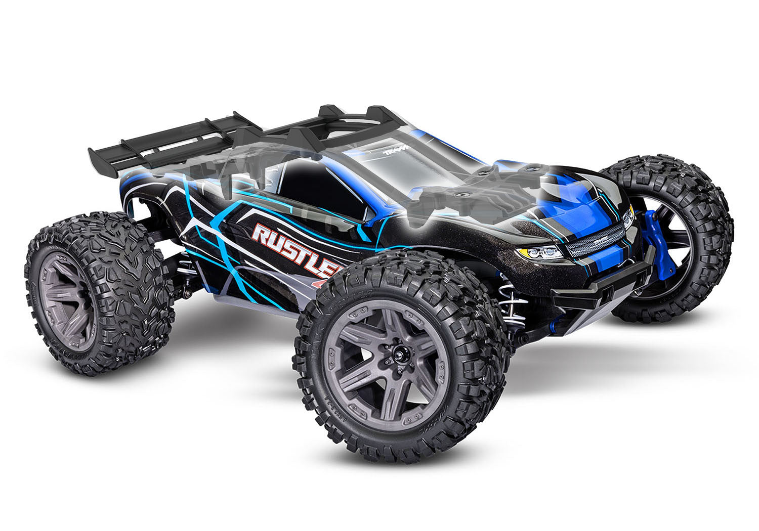 Traxxas Rustler 4x4 BL-2s RTR 67164-4