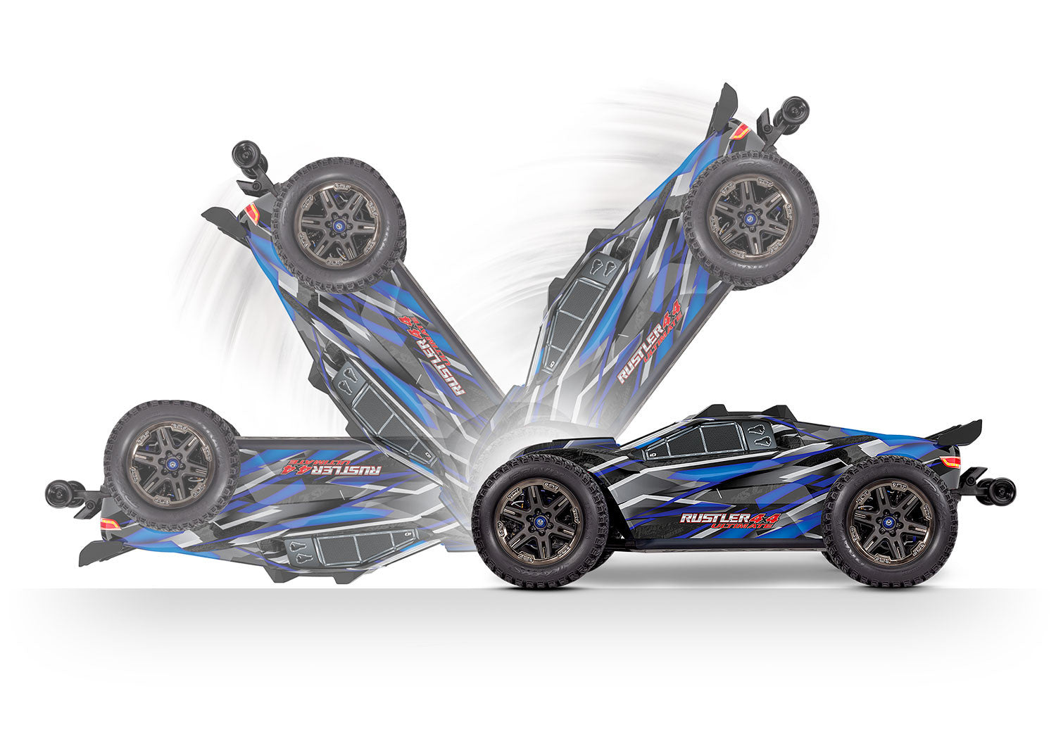 Traxxas Rustler 4x4 Ultimate VXL ID TSM RTR 67097-4