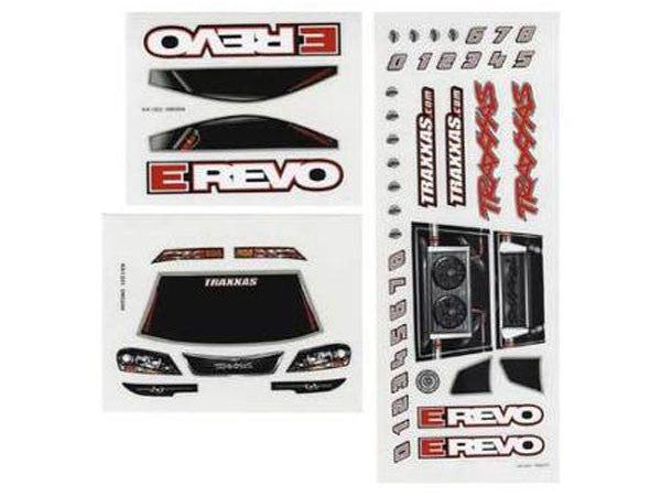 Traxxas Stickers E-revo 1/16 VXL 7113