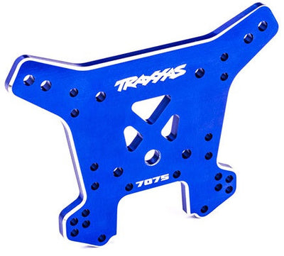 Traxxas Support Amortisseur Arrière Alu Bleu Sledge 9638