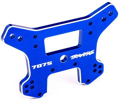 Traxxas Support Amortisseur Avant Alu Bleu Sledge 9639