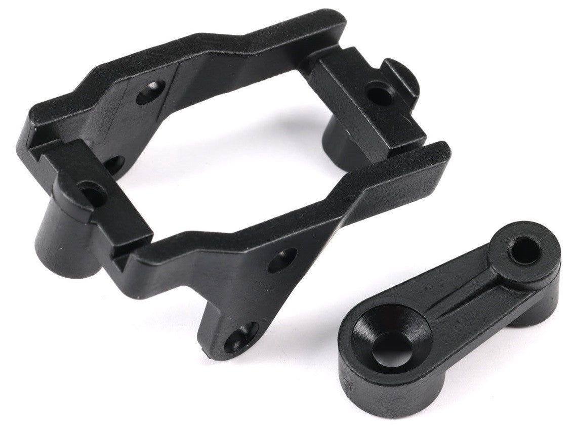 Traxxas Support de Servo + Palonnier Noir (2Pcs) TRX-4M 9739