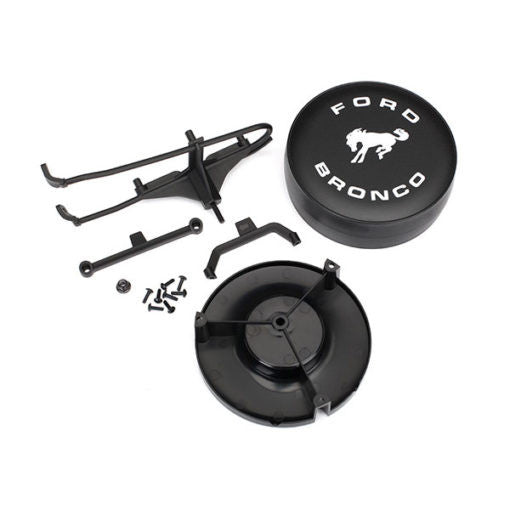 Traxxas Support et Capot de Roue de Secours TRX4 Bronco 8074