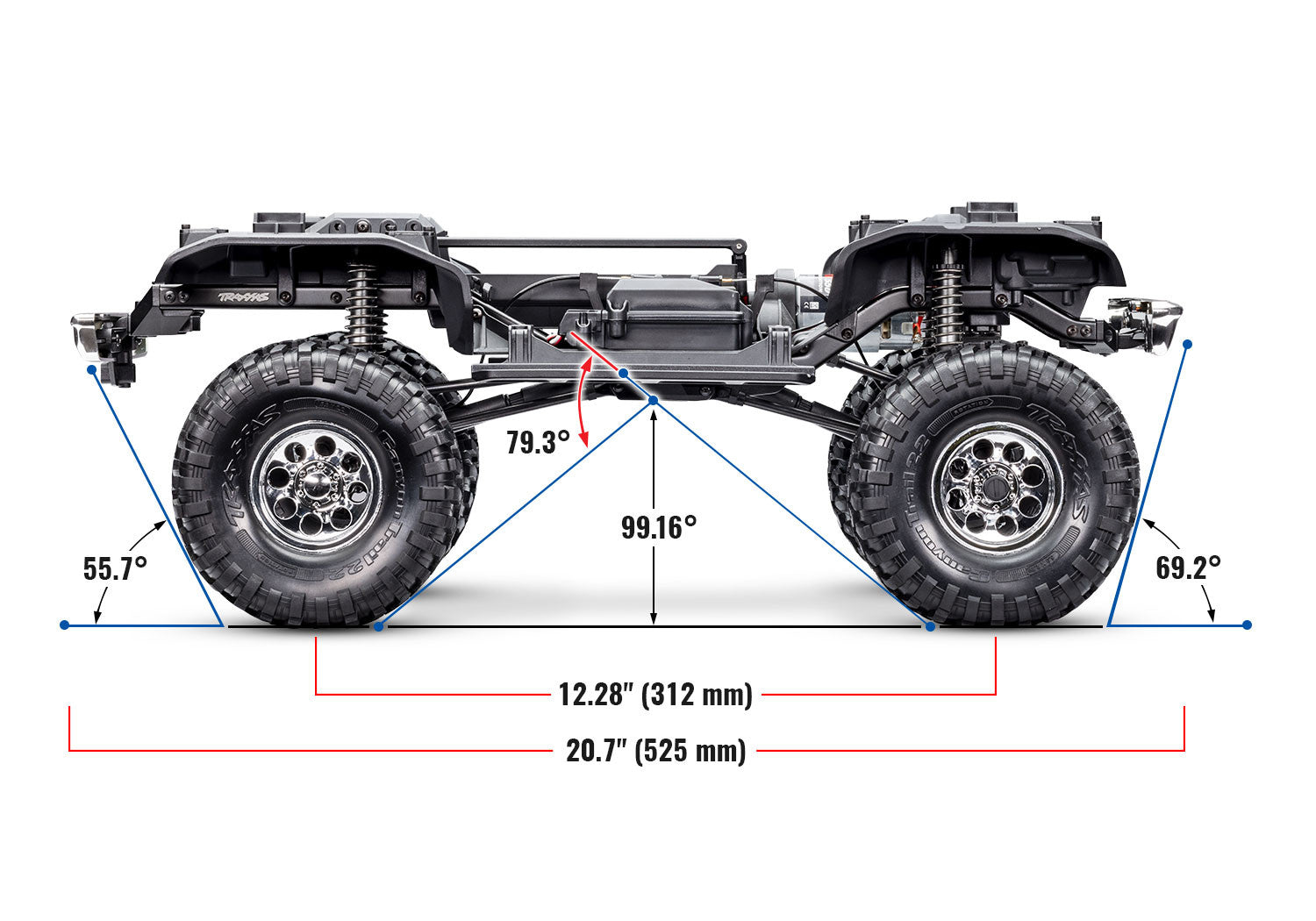 Traxxas TRX-4 Chevrolet Blazer 1972 High Trail RTR 92086-4