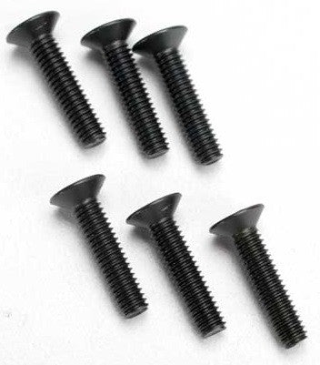 Traxxas Vis Traxxas Vis Tête fraisé 4x18mm (x6) 2547