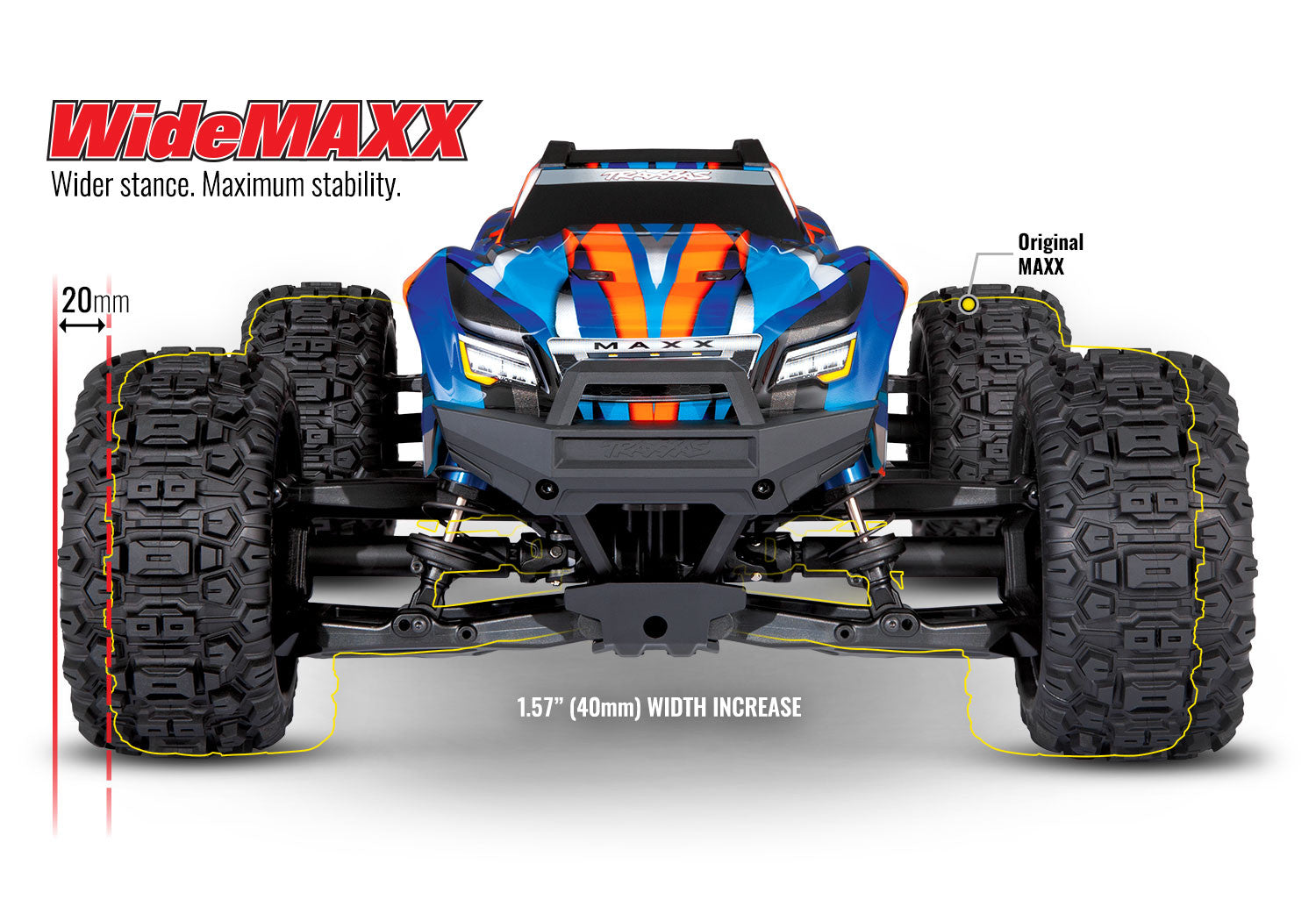 Traxxas Wide Maxx 4S 4WD Brushless TQi TSM RTR 89086-4