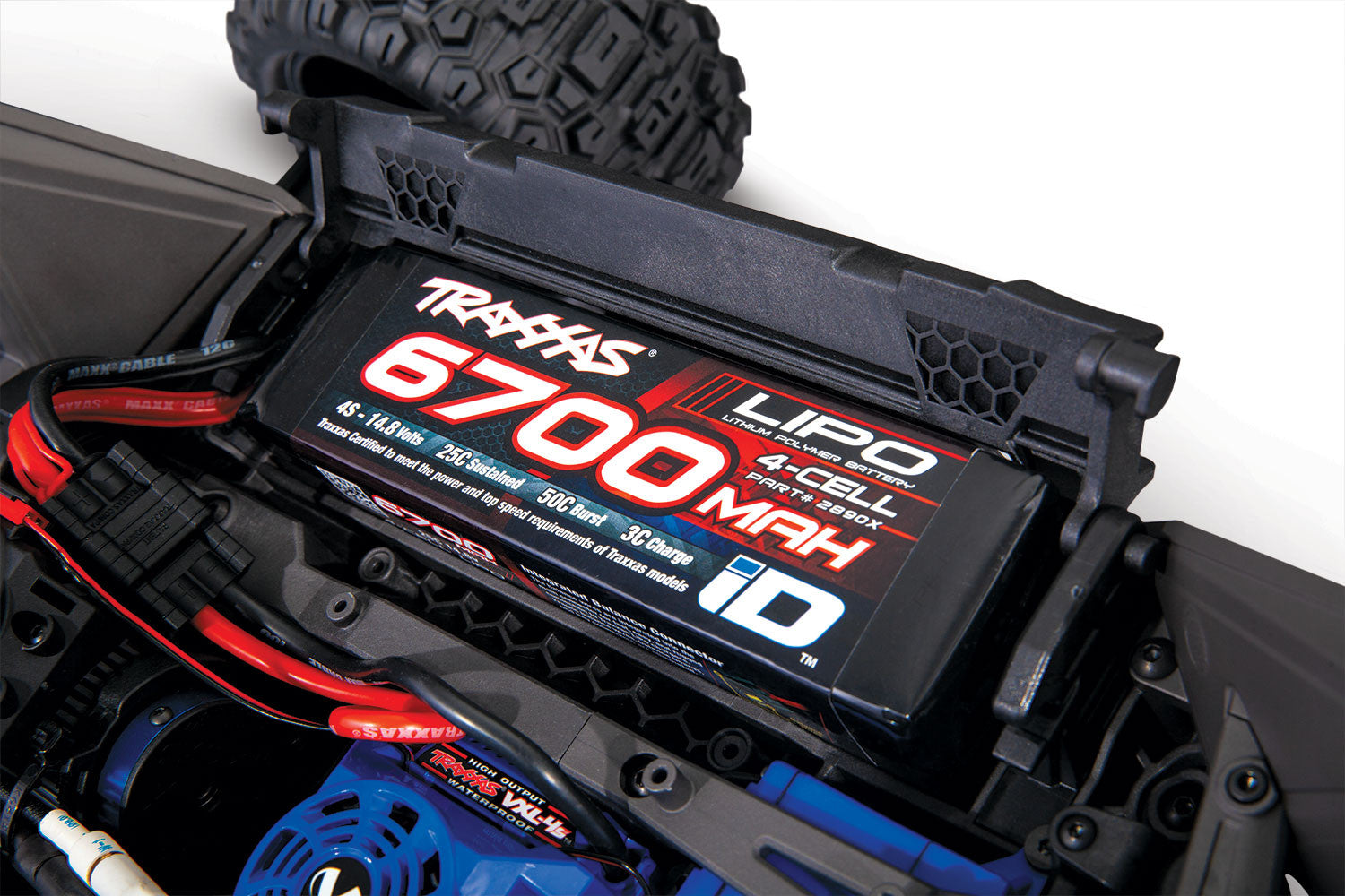 Traxxas Wide Maxx 4S 4WD Brushless TQi TSM RTR 89086-4