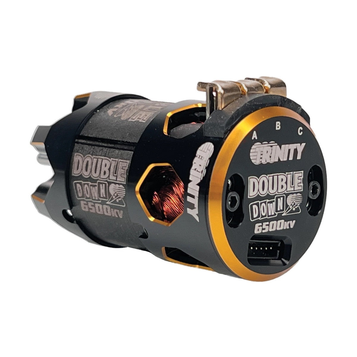 Trinity Moteur Double Down 6500kv 4 pole Sensored Drag TEP2111