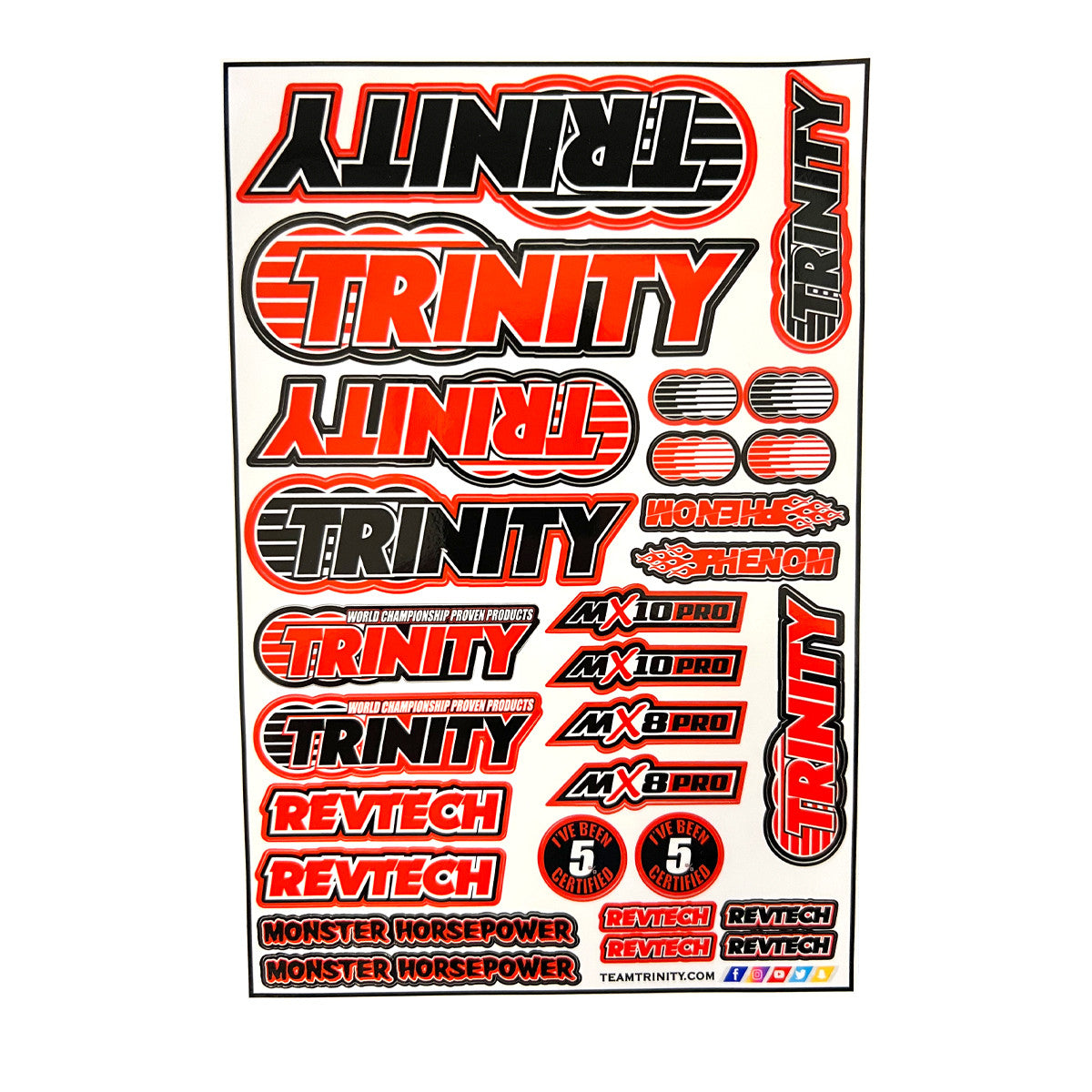 Trinity Planche Stickers TEP9982
